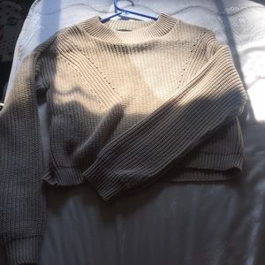 crop knit sweater